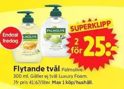 ICA Supermarket Palmolive flytande tvål erbjuda