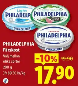 Lidl Philadelphia färskost erbjuda