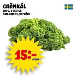 Nelins Grönkål erbjuda