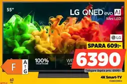 Power LG QNED evo AI Mini LED erbjuda