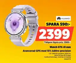 Power Huawei Watch GT6 41 mm erbjuda
