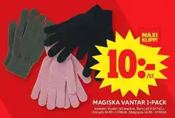 ICA Maxi Magiska vantar 1-pack erbjuda