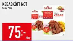 Matdax Saray kebabkött nöt erbjuda