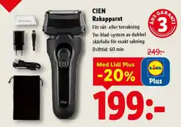 Lidl Cien rakapparat erbjuda