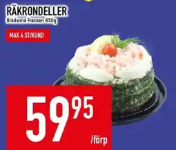 Matdax Brödema Franzen Räkrondeller erbjuda