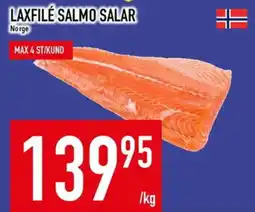 Matdax Laxfilé salmo salar erbjuda
