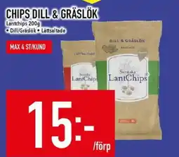 Matdax Lantchips Dill & Gräslök erbjuda