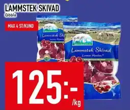 Matdax Qibbla lammstek skivad erbjuda
