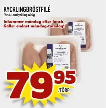 Lantkyckling kycklingbröstfilé
