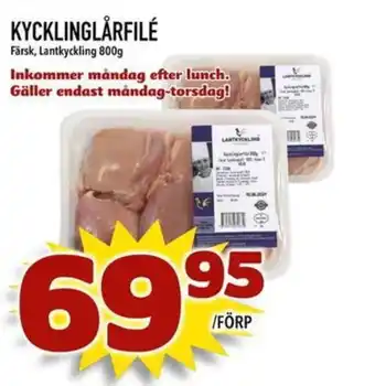 Lantkyckling kycklinglårfile