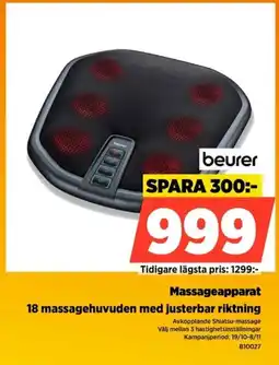 Power beurer massageapparat erbjuda