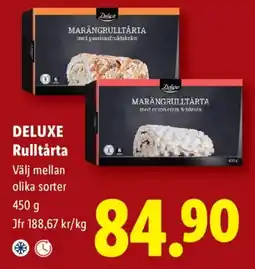 Lidl Deluxe Rulltårta erbjuda