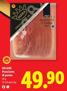Lidl Deluxe Prosciutto di parma erbjuda