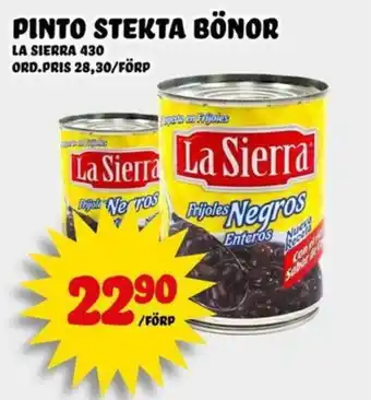 La Sierra pinto stekta bönor