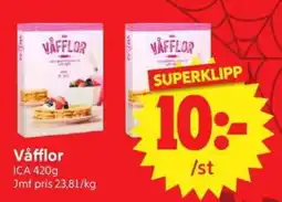 Nya Pulsen ICA Våfflor erbjuda