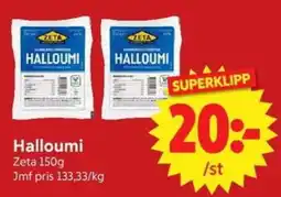 Nya Pulsen Zeta Halloumi erbjuda