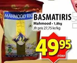 Matvärlden Tensta Mahmood basmatiris erbjuda