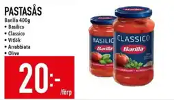 Matdax Barilla pastasås erbjuda