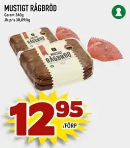 Din Mat Garant rågbröd erbjuda