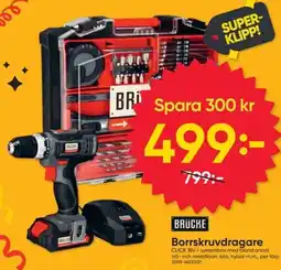 DollarStore Brücke borrskruvdragare erbjuda