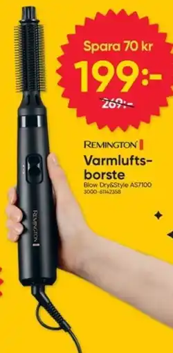 DollarStore Remington varmluftsborste erbjuda