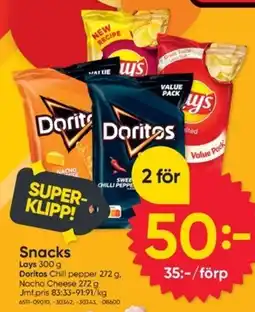 DollarStore Lays Snacks erbjuda