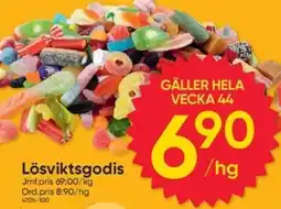 DollarStore Lösviktsgodis erbjuda