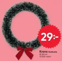 DollarStore Krans Kotikulta erbjuda