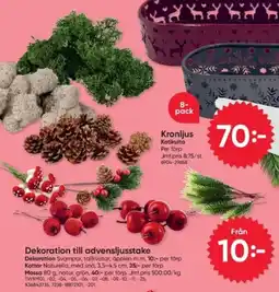 DollarStore Kronljus Kotikulta erbjuda