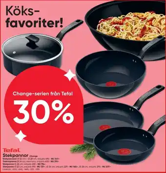 Tefal stekpannor change