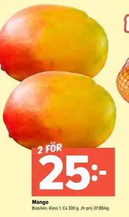 Coop Extra Mango erbjuda