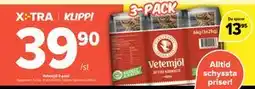 Coop Extra Vetemjöl 3-pack erbjuda