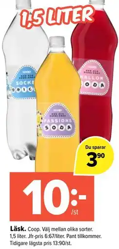 Coop Extra Läsk erbjuda