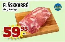 Matvärlden Tensta FLÄSKKARRÉ erbjuda