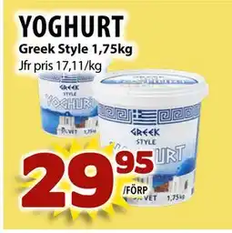 Matvärlden Tensta YOGHURT erbjuda