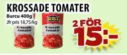 Matvärlden Tensta KROSSADE TOMATER erbjuda