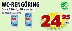 Matvärlden Tensta WC-RENGÖRING erbjuda