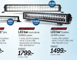 thansen LIGHTSTORM LED bar erbjuda