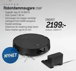 thansen Robotdammsugare 298P erbjuda