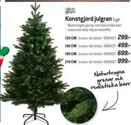 thansen Konstgjord julgran Lyx erbjuda