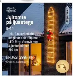 thansen Jultomte på ljusstege erbjuda