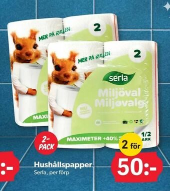 DollarStore Hushållspapper erbjuda