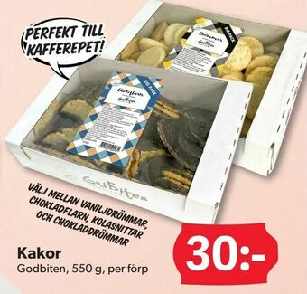DollarStore Kakor erbjuda