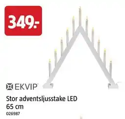 Jula Stor adventsljusstake LED erbjuda