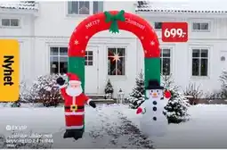 Jula Uppblåsbar julbåge med belysning LED 2,4 m IP44 erbjuda