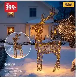 Jula Stor julren med belysning LED IP44 erbjuda