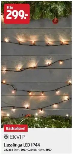 Jula Ljusslinga LED IP44 erbjuda