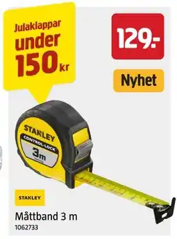 Jula Måttband 3 m erbjuda