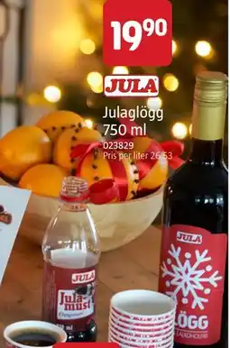Jula Julaglögg 750 ml erbjuda