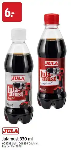 Jula Julamust 330 ml erbjuda